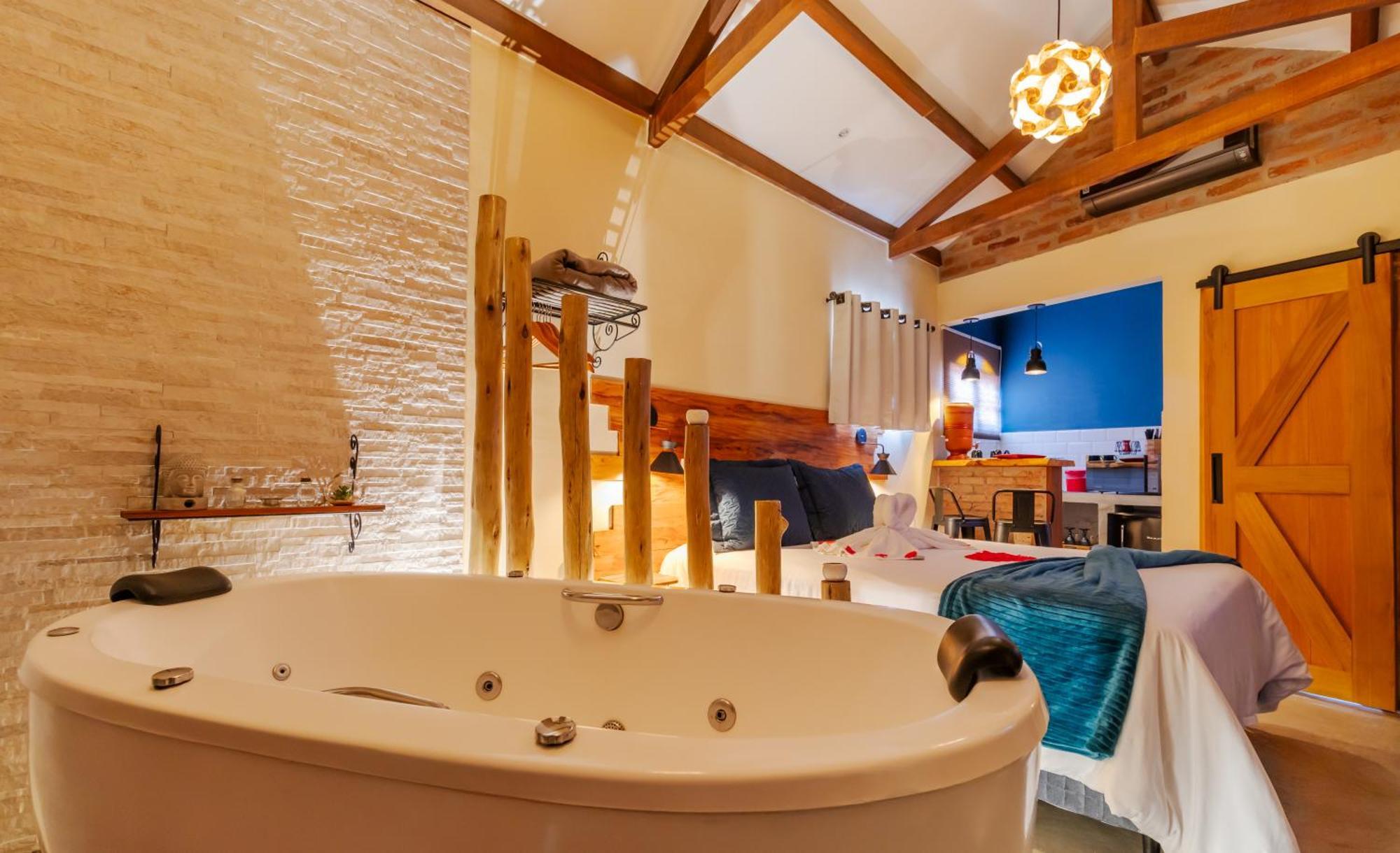 Mantiqueira Flat Aparthotel ซานโต อังตัวนิโอ โด ปิงญัล ภายนอก รูปภาพ